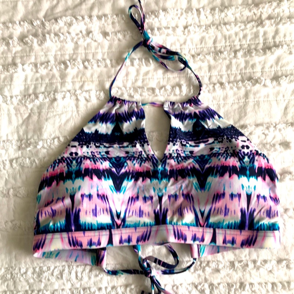 Athleta halter swim top